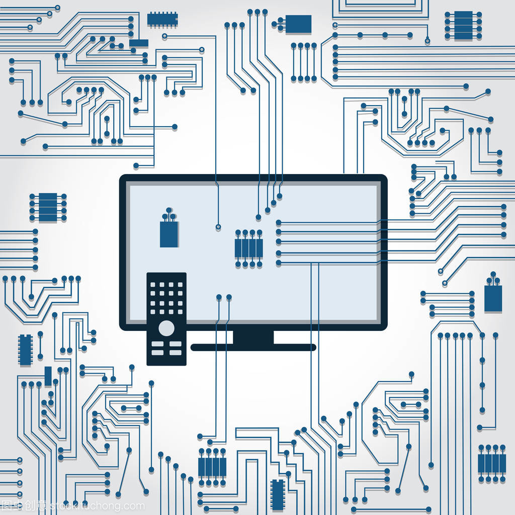 電視和電子產品的電路